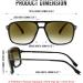 FEISEDY Aviator Bifocal Reading Sunglasses for Men & Women - Vintage Square Tinted Blue Light Blocking Black Frame-Gradient Tea Model B0181 - Buy Online on GoSupps.com