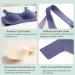 Mastectomy Bra for Women - Seamless Wireless & Comfortable Post-Surgery Bralette in Blue - Buy Online on GoSupps.com