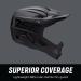 Mongoose Full Face Team Issue Bike Helmet | Matte Black Adult/Small | Head Circumferences 47-62cm - Youth & Adult Sizes - Buy Online on GoSupps.com