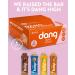 Dang Keto Bar Variety Pack - 12 Bars (1.4 oz each) | Low Carb & Delicious Snacking - Buy Online on GoSupps.com