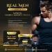 Real Men Himalayan Shilajit Resin - 100% Pure Lab Tested - Oils and Herbs UK | Destroyer of Weakness - 40g - Buy Online on GoSupps.com