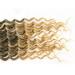 22inch Deep Wave Twist Crochet Hair 3 Packs - Synthetic Ocean Wave Braiding Hair for Women - Beach Curl Gogo Curl - (22inch T/27) - Buy Online on GoSupps.com