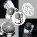 Alkyne Mini-Shave Portable Electric Shaver Mini-Shave Portable Electric Shaver Pocket Wet & Dry Men's Shaver USB Rechargeable Shaver Suitable for Home Travel Father's Day Gifts(Silver) - Buy Online on GoSupps.com