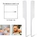 2-Piece Silver Rat Tail Combs Set - Stainless Steel Fine Cutting and Teasing Pintail Barber Comb for Hair Styling - Buy Online on GoSupps.com