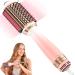 Blow Dryer Brush Hair Dryer Brush + Smooth Heat Comb 4 in 1 Blowout Volumizer Styler for Drying Straightening Curling Volumizing Negative Ion Hot Air Brush Hair Straightener Brush Hair Styling Tool