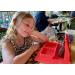 Silicone Media Mat with Tablet/Phone Stand for Kids - Coral | Dishwasher Safe - Buy Online on GoSupps.com