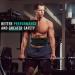 Sawan Weight Lifting Belt for Men & Women - Ultimate Fitness & Bodybuilding Support | Strength Training Powerlifting Gym | Adjustable Black Design - Buy Online on GoSupps.com