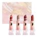 Velvet Matte Lipstick Set Velvet lipstick set Dating Lipstick Set 4 Color Velvet Lip Stain Set for Women Velvet high pigmented lip gloss kit long lasting makeup lipstick