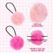 8pcs Pom Ball Hair Ties for Girls - Fluffy Pom Pom Hair Bands for Kids - Elastic Fur Ball Ponytail Holders - Hair Accessories for Women & Kids - Buy Online on GoSupps.com
