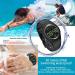 Simple Fitness Tracker Swim Waterproof No APP Need Step Counter Walking 3D Non-Bluetooth Walking Pedometer Watch with Vibration Alarm Clock/Calorie Burned/Distance/Alarm/Stopwatch for Kids Women Men Black - Buy Online on GoSupps.com