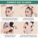 2Pcs Beauty Face Sculpting Sleep Mask - V Line Shaping Reusable Face Lifting Belt & Chin Strap for Double Chin - Ideal for Women & Girls - Pink - Buy Online on GoSupps.com