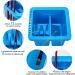 MyLifeUNIT Paint Brush Cleaner & Holder for Acrylic, Watercolor & Water-Based Paints - Blue - Buy Online on GoSupps.com
