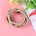 LEORX 20pcs Cloth Hair Band Khaki Elastic Nylon Headband Simple Soft DIY Headband for Toddler Girls - Buy Online on GoSupps.com