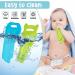 Soothing 4Pcs BPA Free Silicone Teething Toys for Babies | Infants Molar Teether with Pacifier Clip | Baby Shower Keepsake Gifts 0-6 Months 6-12 Months - Buy Online on GoSupps.com