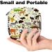Portable Women's Menstrual Cup & Tampon Bags - Colorful Animal Prints for Teens - Buy Online on GoSupps.com