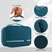 Homchen Waterproof Hanging Travel Toiletry Bag - Portable Cosmetic Wash Bag for Men and Women (L E-Green) - Buy Online on GoSupps.com