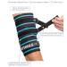 O Toole Adjustable Elbow Compression Sleeve for Bench Press | Elbow & Knee Brace for Bodybuilding Powerlifting & Weightlifting - Pain Relief (XXL Black - Buy Online on GoSupps.com