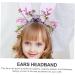 HONMEET Rabbit Ear Headband Bunny Ears Headband Adult Ears Headpiece Easter Headband Bunny Costume Accessories Cosplay Headband Flower Headband Party Headbands Bunny Headband Fabric Purple One Size Purple - Buy Online on GoSupps.com