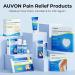 AUVON Menthol Pain Relief Gel for Chronic Joint & Back Pain Arthritis Pain Reliever for Muscle Pain Relief Fast-Acting Menthol Cooling Gel Soothes Knee Hip Shoulder Neck Pain 3 FL OZ Per Pack 2 pack - Buy Online on GoSupps.com