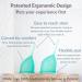Kind Cup Menstrual Cup | Comfortable & Easy to Use | Eco-Friendly Period Solution for High & Low Cervix | Regular Size (Aqua) - Ship Worldwide - Buy Online on GoSupps.com