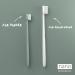 Nano Toothbrush 2-Pack | Extra Soft & Gentle Children's Toothbrush | 18 000 Bristles | Ideal for Sensitive Gums | Eco-Friendly Green Design - Buy Online on GoSupps.com