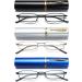 VEVESMUNDO Blue Light Blocking Reading Glasses - Lightweight & Portable 2.5x Travel Readers (3pcs Set in Tube Case - Buy Online on GoSupps.com