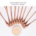 10pcs Face Powder Brush Set - Soft Portable Professional Cosmetic Brushes with Ergonomic Handle for Daily Use | International Shipping Available - Buy Online on GoSupps.com