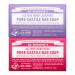 Dr. Bronner s - Pure-Castile Bar Soap (2-Pack Bundle Rose & Lavender) - Made with Organic Oils For Face Body and Hair Gentle and Moisturizing Biodegradable Vegan Cruelty-free Non-GMO Lavender Rose 2 Count (Pack o...
