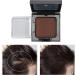 Thickening Hairline Shadow Pressed Powder to Volumize Hair Cover Grey Roots with Soft Sponge Portable for Travel Safe Ingredients 12g (Brown) - Buy Online on GoSupps.com