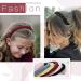 WOVOWO Braided Thin Headbands for Women Girls - 6 Pcs Boho Woven Hairbands - Buy Online on GoSupps.com