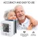 Automatic Wrist Blood Pressure Monitor with Large LCD Display - White - Buy Online on GoSupps.com