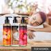 Sensual Massage Oil - Vanilla Coconut & Strawberry - Edible Body Massage Oil with Almond & Grape Seed Oil | Relaxation & Intimacy (3x200ml) - Buy Online on GoSupps.com