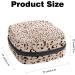 Leopard Print Sanitary Napkin Storage Bag for Women - Multicolor Period Bag with Menstrual Cup Pouch - Buy Online on GoSupps.com