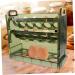 GRIRIW 30 Grid Egg Holder Egg Storage Box Plastic Eggs Plastic Tray Fridge Egg Organizer Egg Rack Clamshell Timing Egg Box 1 - Buy Online on GoSupps.com