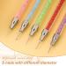 5-Piece Nail Art Dotting Tools Set - Silicone Brushes for DIY Nail Design & Manicure - Buy Online on GoSupps.com