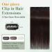 Benehair Clip in Human Hair Extensions Natural Real Hair Clip in 12Inches 40g Hair Extensions Clip In One Piece 5 Clips Human Hair Extension with Clip for Women Dark Brown #2 12Inches Dark Brown #2 - Buy Online on GoSupps.com