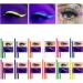SOMGKINE 12 Pieces UV Eyeliner Set UV Glow Matte Eyeliner Colored Eyeliner Neon Matte Eyeliner Set Waterproof and Smudgeproof Durable for Daily Use and Halloween Christmas - Buy Online on GoSupps.com
