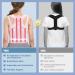 Fit Geno Back Brace Posture Corrector for Women - Adjustable Full Back Support & Pain Relief for Scoliosis Hunchback & Thoracic Issues - Small Pink - Buy Online on GoSupps.com