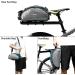 Lixada 13L Bicycle Rack Bag - Multifunctional Rear Seat Pannier for Cycling - Black - Buy Online on GoSupps.com