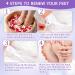 4 Paires Masque Pied Exfoliant Masque Pieds Peeling Exfoliant De Lavande Foot Peel Mask Hydratant Et Nourrir Simple Utiliser Soin Des Pieds Pour Peaux S ches Et Ab m es Hommes Et Femmes - Buy Online on GoSupps.com