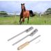 4Pcs Veterinary Horse Dental Float Rasp High Flexibility Fine Polishing Smoother Surfaces Equine Dental Kit for Animal Farm - Buy Online on GoSupps.com