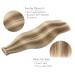 Buy If-alife Real Hair Tape Extensions - 20pcs 50g 14 Inch Brown Highlights & Gold Blonde - Silky Straight Remy Skin Weft #8A/22 - Buy Online on GoSupps.com
