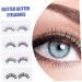 Beaupretty Sequins 4 Pairs sequin false eyelashes handmade eye lashes pesta as postizas naturales segmented false eyelashes artificial eyelashes natural false decorate cosplay chemical fiber - Buy Online on GoSupps.com