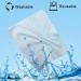 Kuou 6 Pcs Spectacle Glasses Cleaner Brush & 4 Microfiber Cloth Set - Portable Mini Cleaning Clip for Soft Glasses - Random Color - Buy Online on GoSupps.com