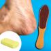 High-Quality Bimsstein Bar & Pumice Stone Foot Scrubber for Cracked Heels | Pedicure Foot Fish & PU Footstone - Exfoliate Dead Skin & Achieve Healthy Feet - Buy Online on GoSupps.com