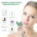 Buy Natural Jade Gua Sha Facial Tool for Microcirculation & Toxin Removal | Anti-Wrinkle & Lymphatic Drainage - International Shipping Available - Buy Online on GoSupps.com