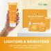 Kojic Acid Skincare Set - Brightening Soap Exfoliating Scrub Face Cream & Serum for Hyperpigmentation & Dark Spot Correction with Turmeric & Papaya - International Shipping Available - Buy Online on GoSupps.com
