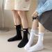 Fokesty Funny Magnetic Suction 3D Doll Couple Socks - Unisex 2 Pair White - Buy Online on GoSupps.com