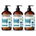 Everyone Liquid Hand Soap 12.75 Ounce (Pack of 3) Pacific Eucalyptus Plant-Based Cleanser with Pure Essential Oils