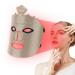 Red Light Therapy Mask for Face Wireless 7 Colors Led Face Mask Light Therapy Portable Face Light Therapy Red Light Therapy Mask Skin Care for Wrinkle Reduction Anti Aging Improve Skin